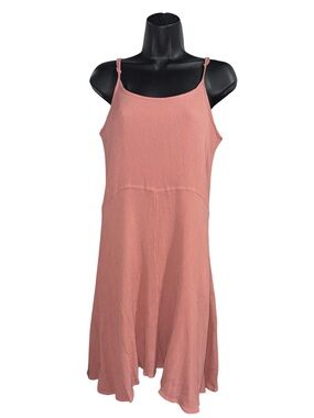 ICHI Pink Spaghetti Strap Dress